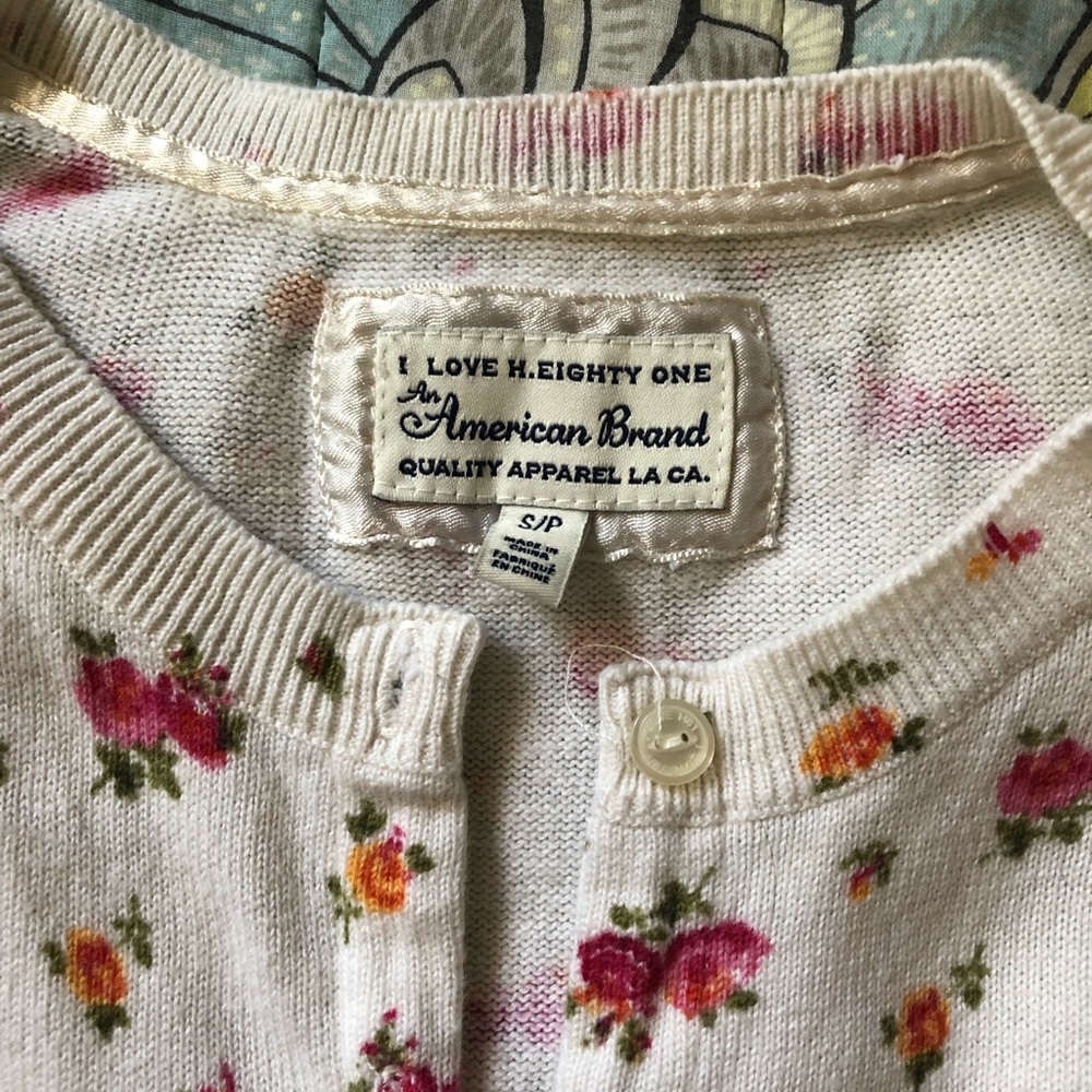 Floral Cardigan